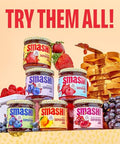 Smash Foods Strawberry Superfood Fruit Spread, No Sugar Added, Keto Jam with Chia Seeds, Vegan, Low-Calorie, 17.5 oz
