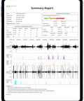 Emay Sleep Breathing Monitor For Airflow Tracking | Record Breathing Continuously On The App | Monitor Sleep Quality And Respiratory Events | Generate Professional Sleep Report With Data Analysis