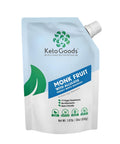 Keto Goods Monk fruit Sweetener with Allulose - White Sugar Substitute with 1:1 Sugar Sweetness No Erythritol - Ideal for Baking - Perfect White Allulose Granules - Keto Friendly Zero Calorie Sweetener