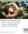 Double Wood Supplements Dws Organic Moringa Capsules 1000Mg