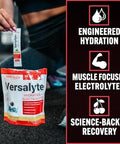 Pescience Versalyte Electrolyte Hydration Packets Sugar Electrolyte Powder With Magnesium Taurine Antioxidants Trace Minerals - 4 Flavor Variety Pack 12 Servings