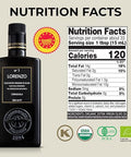 Barbera Lorenzo NÃƒâ€šÃ‚Â° 1 Organic Extra Virgin Olive Oil PDO Valli Trapanesi, 16.9 fl oz | Premium Sicilian EVOO from Organic Cerasuola Olives | Bold Fruity Flavor & Cold-Pressed Quality
