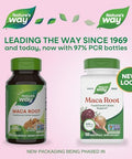 Nature'S Way Maca Root Traditional Libido Support 525 Mg Per Serving Non-Gmo Project Verified 100 Vegan Capsules (Packaging May Vary)