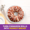 Annie's Organic Cinnamon Rolls with Icing, Refrigerated Dough, 5 Rolls, 17.5 oz