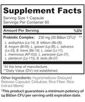 Naturelo Probiotics For Digestive Health - 60 Vegetarian Capsules And One Daily Multivitamin For Men 120 Vegetarian Capsules Bundle