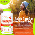 NutriBiotic Sodium Ascorbate Buffered Vitamin C Capsules Vegan NonAcidic and Easier on Digestion Than Ascorbic Acid Essential Immune Support and Antioxidant Supplement Gluten and GMO 250 Ct