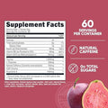 Nutricost Energy Drink Powder (Passionfruit Guava) (60 Serv) Pre Workout Supplement With Natural Flavors Nongmo Gluten