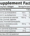 Phytotherapy Rx Calcium Liquid Softgel 180 per Pack 1 Each.