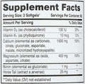 Phytotherapy Rx Calcium Liquid Softgel 180 per Pack 1 Each.