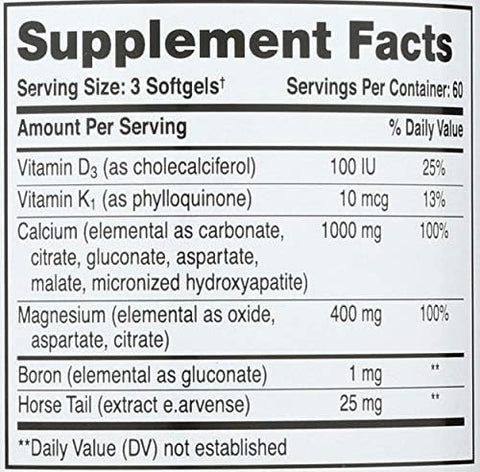 Phytotherapy Rx Calcium Liquid Softgel 180 per Pack 1 Each.