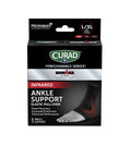 Curad Performance Series IRONMAN Infrared Ankle Support Elastic Targeted Compression for Enhanced Joint and Tendonitis Recovery & Performance Powered by CELLIANT Technology Large/X-Large