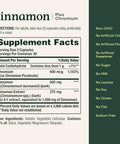 Nature's Bounty Cinnamon Plus Chromium Capsules 60 Count