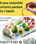 Vegan Vitality Multivitamins and Minerals for Women and Men with High Strength Vitamin B12 D3 and K2. 180 Vegan Multivitamin Tablets 6 Months Supply. Vitamins for Vegans. Women Multivitamin