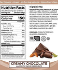 Orgain Organic Simple Vegan Protein Powder Chocolate 1.25Lb Hydrolyzed Collagen Peptides Powder Unflavored 1Lb