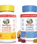 Maryruth'S Maryruth Organics Kids Vitamin D3 Gummies & Vegan Vitamin C Gummies Bundle Supplement For Bone Strength Phosphorus And Calcium Absorption Supports Immune Function & Overall Health For Adults & Kids