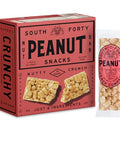 South 40 Snacks Crunchy Nut Bars, Peanut Bar, 40g (Pack of 12)