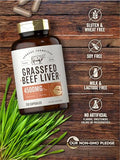 Carlyle Grass Fed Beef Liver Capsules 250 Count 4500Mg