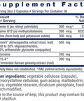 Life Extension Thyroid Support Complex - Thyroid Health Support Supplement With Vitamins A, B, Iodine, Magnesium, L-Tyrosine, Ashwagandha & Ginseng For Energy - Non-Gmo, Gluten-- 60 Capsules