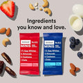RXBAR Minis Protein Bars, Protein Snack Bars, Variety Pack, 7.3oz Box (8 Bars)
