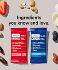 RXBAR Minis Protein Bars, Protein Snack Bars, Variety Pack, 7.3oz Box (8 Bars)