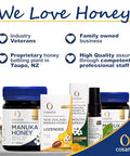 Cosana Manuka Honey 50+ MGO - 250g - Multifloral - Bottled, sealed and certified in New Zealand