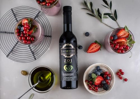 Laconiko ZOI Ultra High Phenolic Extra Virgin Olive Oil | NEW September 2025 Harvest! | 1397 MG/KG Polyphenols | Rich in OLEOCANTHAL 1000 MG/KG | LIMITED QUANTITY | 2024 GOLD MEDAL NYIOOC | 12.68 OZ (375ML)