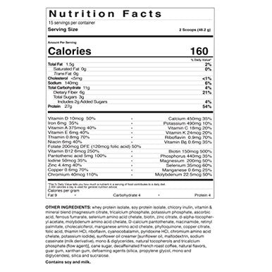 Celebrate Vitamins High Protein Meal Replacement Shake, 27 G Protein Powder, 6 G Of Fiber, For Post-Bariatric Surgery Patients, Caramel Latte, 15 Servings