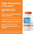 Doctor's Best Turmeric Curcumin Supplement For Men & Women 120 Veg Capsules 1000Mg