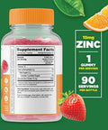 Lifeable Zinc Kids + B Complex Kids Gummies Bundle Great Tasting Vitamin Supplement Gluten Gmo Chewable Gummy