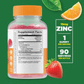 Lifeable Phosphatidylserine (Ps) Kids + Zinc Kids Gummies Bundle Great Tasting Vitamin Supplement Gluten Gmo Chewable Gummy