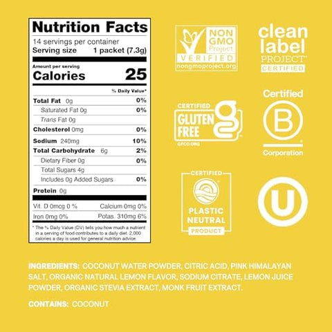 Cure Hydration Bundle Plantbased Electrolyte Drink Mix No Added Sugar Fsahsa Dehydration Relief Powder Made With Coconut Water Vegan 28 Packets Blood Orange & Lemonade