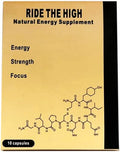 Ride The High Natural Energy Supplement 1Pack 10 Capsules