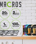Chike High Protein Iced Coffee Sampler Pack 20 G Protein 2 Shots Espresso 1 G Sugar Keto Friendly And Gluten 6 Single Serve Packets (Packaging May Vary)