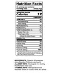 Terrasoul Superfoods Organic Wheat Grass Juice Powder 20 Ounces - USA Grown
