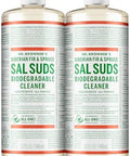 Dr. Bronner'S Sal Suds Biodegradable Cleaner (32 Oz 2Pack) Allpurpose Pine Cleaner For Floors Laundry And Dishes Concentrated Cuts Grease And Dirt Powerful Formula