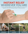 Epic Medical Supply Sting Relief Swab Instant Mosquito Bite Relief & Bug Bite Relief Max Strength Benzocaine & Menthol 10 Disposable Swabs For Insect Bites Bee Stings Jellyfish & More