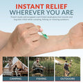 Epic Medical Supply Sting Relief Swab Instant Mosquito Bite Relief & Bug Bite Relief Max Strength Benzocaine & Menthol 10 Disposable Swabs For Insect Bites Bee Stings Jellyfish & More