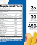 Nutricost Prec Preworkout Complex With Creatine (Peach Mango 30 Servings) Powder Boost Fintess Routines 450G