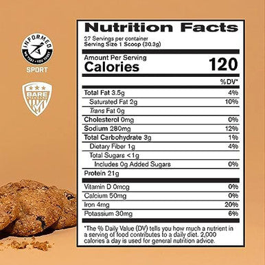 Bare Performance Nutrition Bpn Vegan Oatmeal Cookie Protein + Strong Joints Bundle