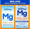 SlowMag Magnesium Chloride with Calcium 3Pack (60 Count) No Artificial Flavors Preservatives Yeast or Starch