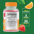 Lifeable Vitamin D3 + Vitamin K2 Kids + Magnesium Kids Gummies Bundle Great Tasting Vitamin Supplement Gluten Gmo Chewable Gummy