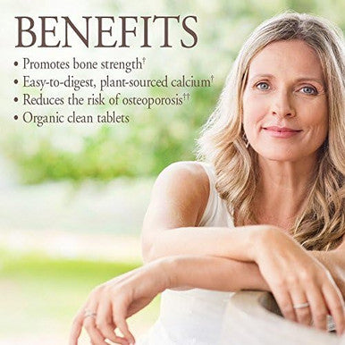 Garden of Life Calcium Supplement with Magnesium & Organic Vitamin D3 K2, Made from Whole Foods, Gluten-Free, 180 Count