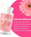 Mila Miamor Aphr O Dyte Women's Probiotic And Prebiotic With Cranberry 60 Capsules
