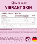 ExtraStrength Hair + Skin Glow Gummies Bundle 10x Biotin + Collagen Stronger Hair Radiant Skin Youthful Glow 100% Natural Flavors Vegan Beauty Formula Made in Germany 2x60 Count