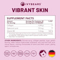 ExtraStrength Hair + Skin Glow Gummies Bundle 10x Biotin + Collagen Stronger Hair Radiant Skin Youthful Glow 100% Natural Flavors Vegan Beauty Formula Made in Germany 2x60 Count