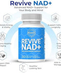 Nad Supplement - Revive Nad+ Doctor Formulated Patented Nad+ Booster For Cellular Healing & Repair, Maximum Bioavailable Nicotinamide Riboside As An Nmn Alternative.