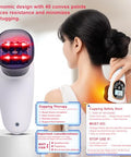 Tjstjs 4-In-1 Anti Cellulite Massage ToolElectric CuppingBody Sculpting Massager For Stomach Arms Legs- Face Lift DeviceLymph Drainage Machine & Skin Tightening Device (Black)