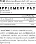 U.S. Doctors' Clinical 1200Mg Calcium Citrate & Calcium Carbonate Supplement W/Vitamin D3 & Magnesium - Support For Bone Strength, Muscles & Nerves - Vegan, Non-Gmo - 60 Tablets[1-Month Supply]