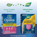 Nature'S Way Fortify Optima Women'S Probiotics 50 Billion Live Cultures 7 Strains Supports Digestive And Immune Health 30 Capsules (Packaging May Vary)