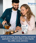 Impact - Erythritol Granular Sweetener - Zero Calorie, Low Carb & Plant-Based, Label-Friendly, Looks & Tastes Like Sugar - 1lb Pouch